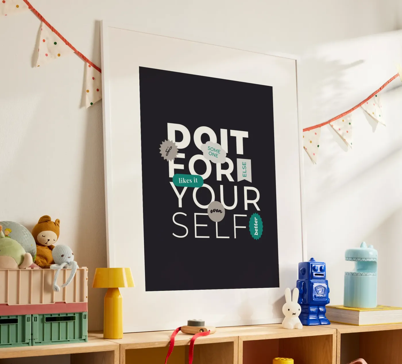 Do It For Yourself poster van byh.illustration