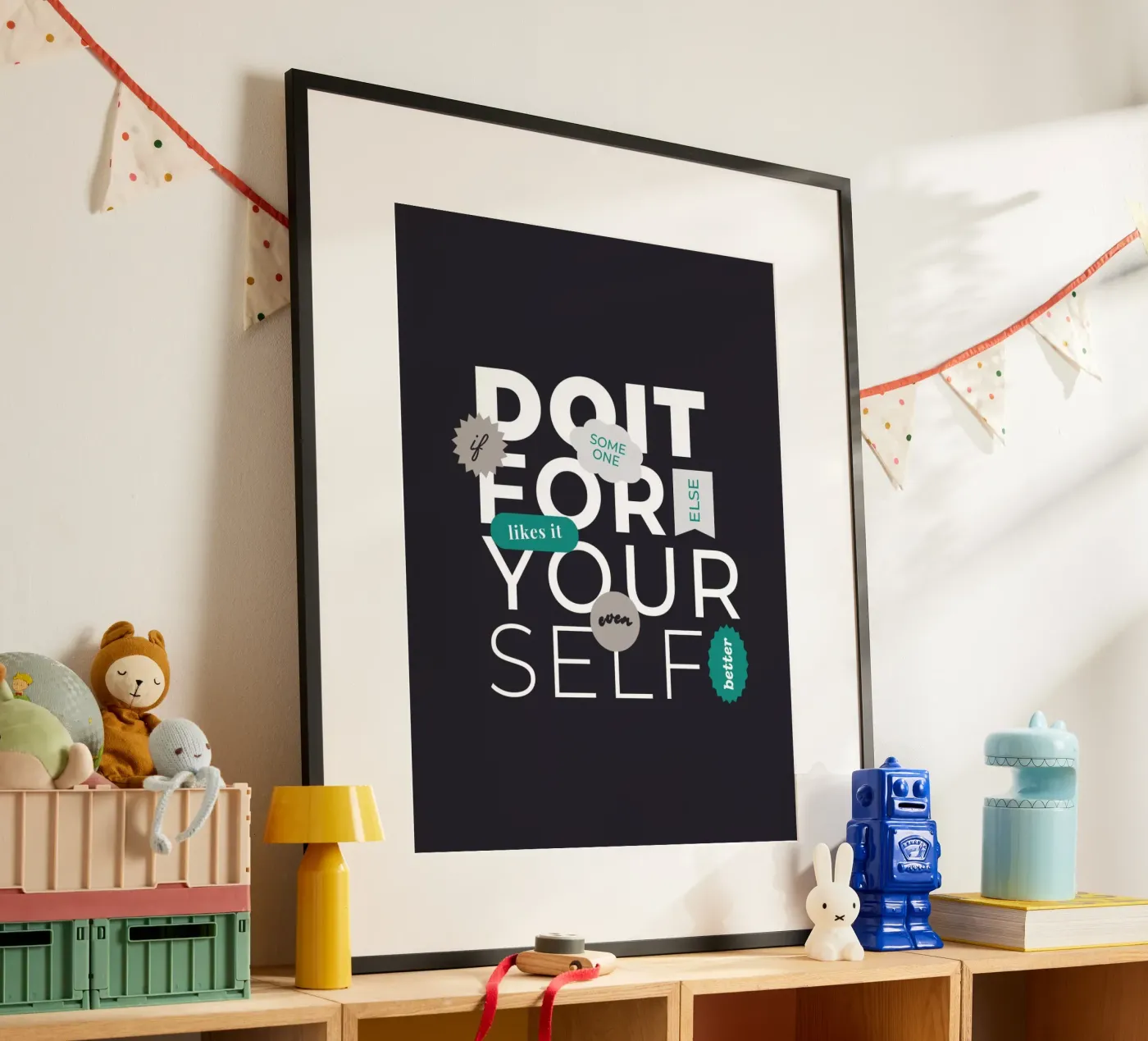 Do It For Yourself poster van byh.illustration
