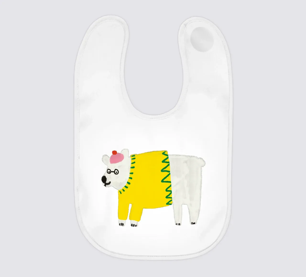 orso polare bavaglino da bueronoull