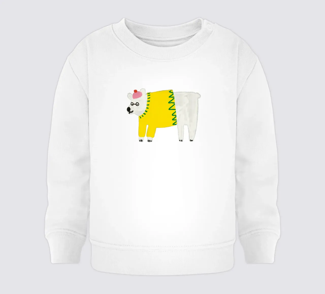 oso polar sudadera de bebé de bueronoull
