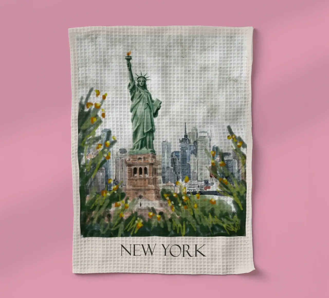 New York canovaccio da cucina da Indigo Rain