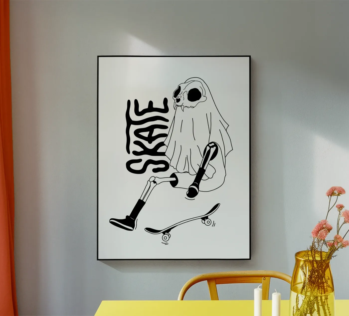 Ghost Rider plexiglas de byh.illustration