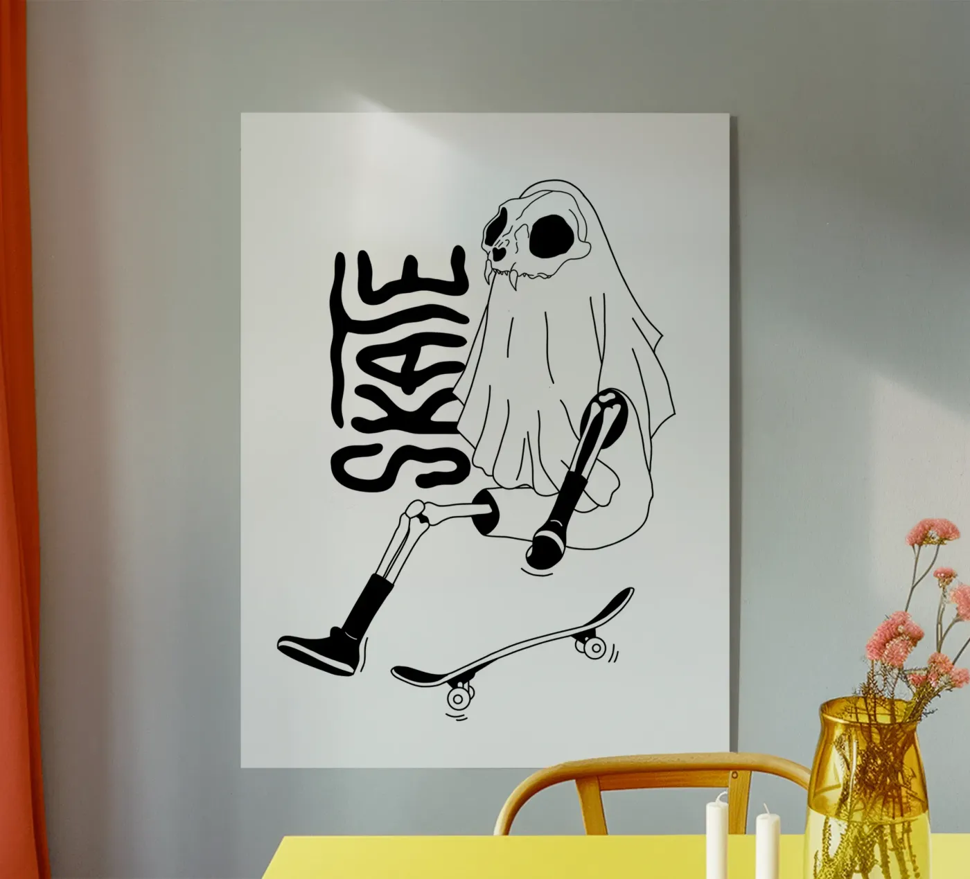 Ghost Rider plexiglas de byh.illustration