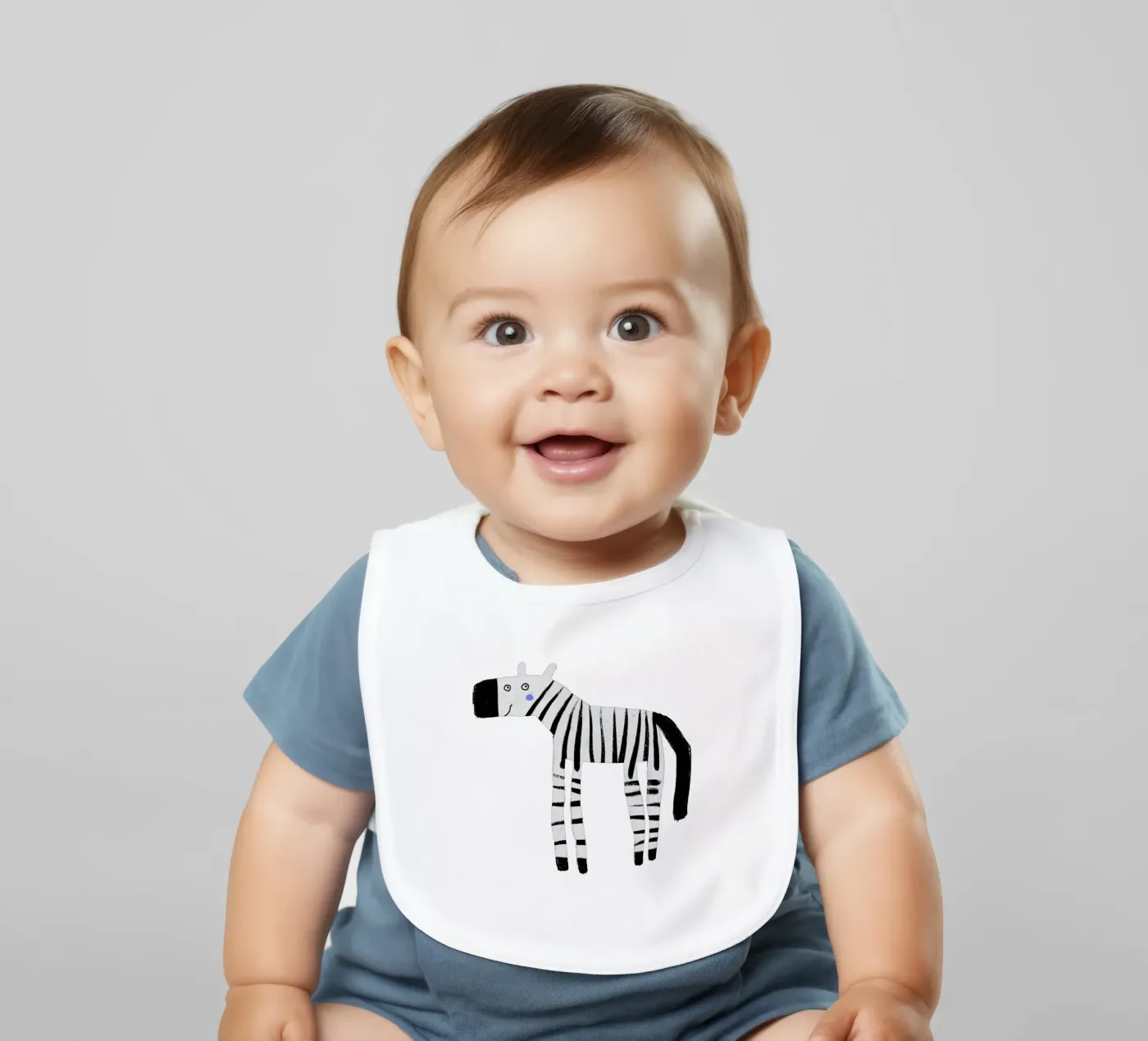 Zebra Babylätzchen von bueronoull