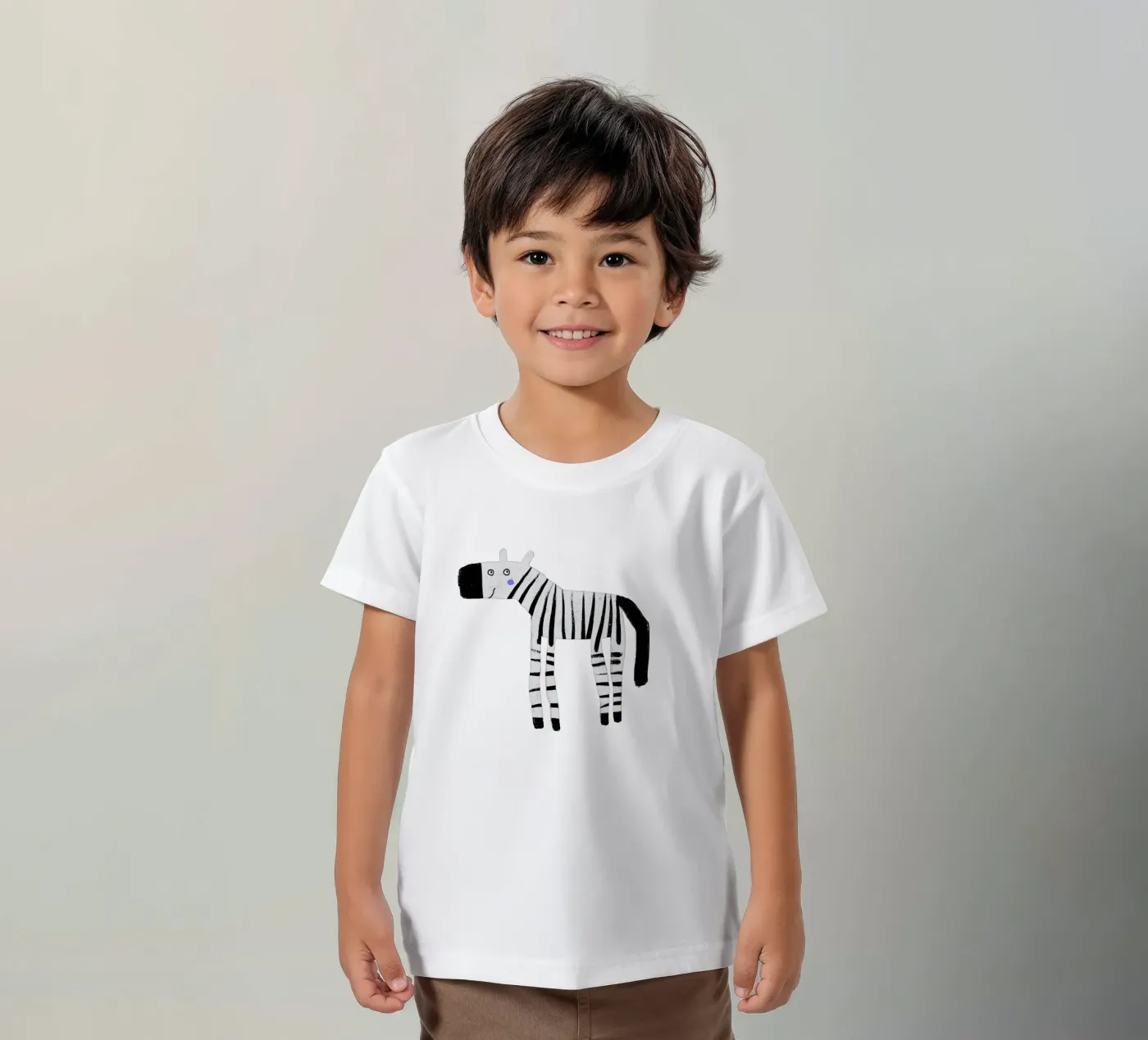 Zebra t-shirt bambini da bueronoull