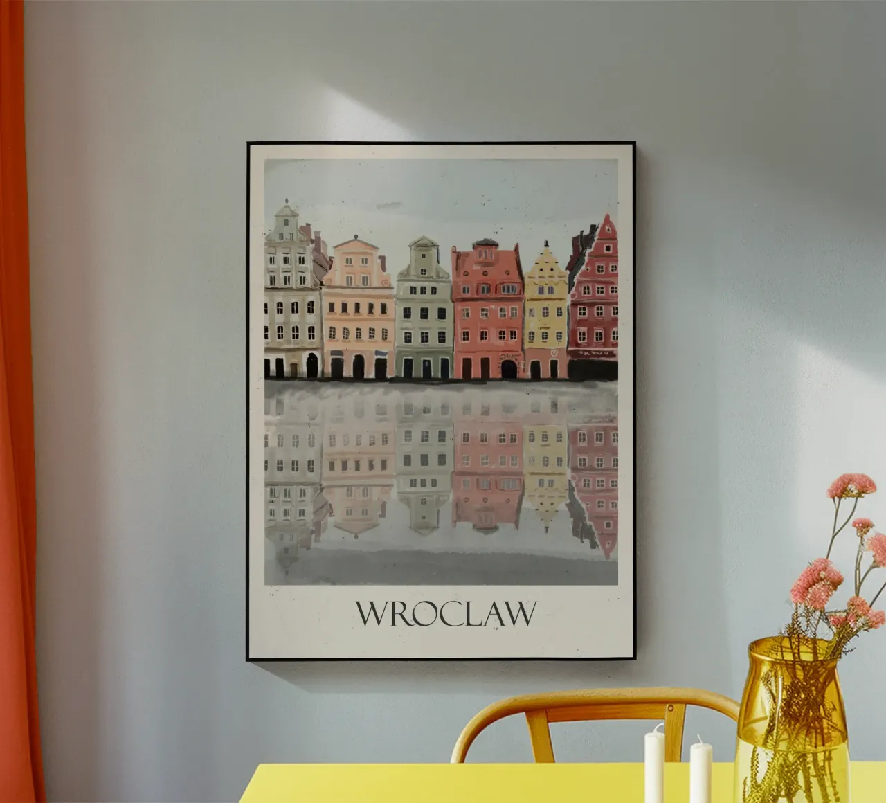 Breslau Acryl-Glas von Indigo Rain