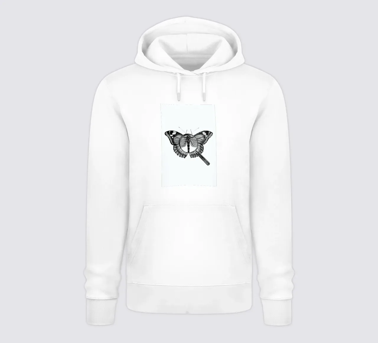 Loeping Good (Butterfly) felpa con cappuccio da BlauMaschine
