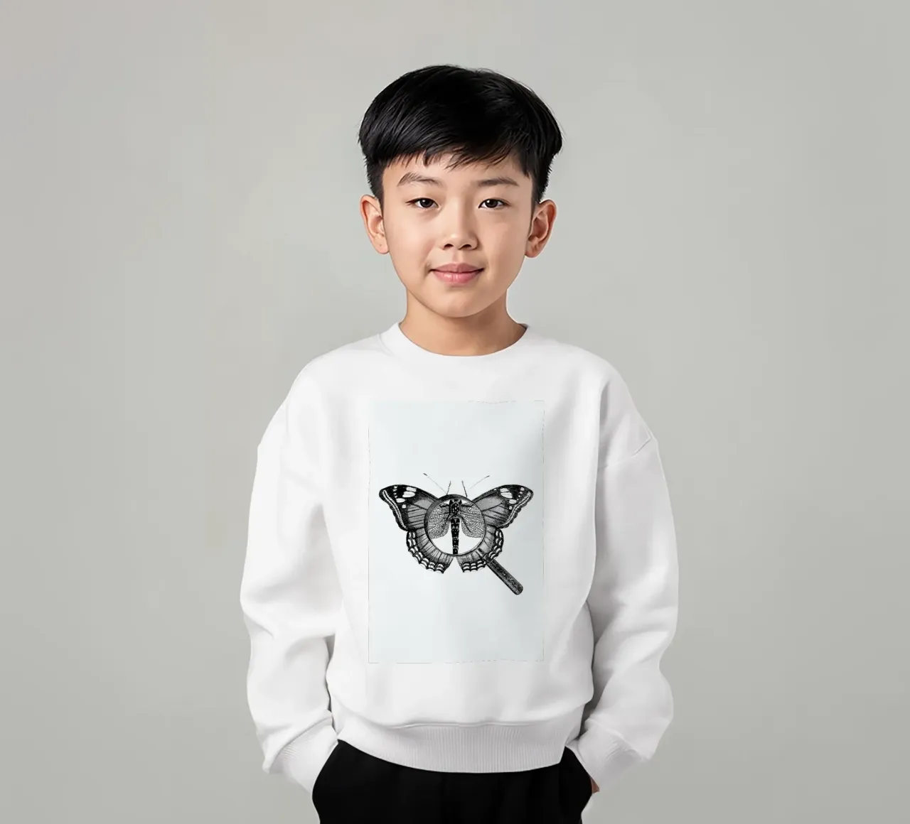 Loeping Good (Butterfly) felpa bambino da BlauMaschine
