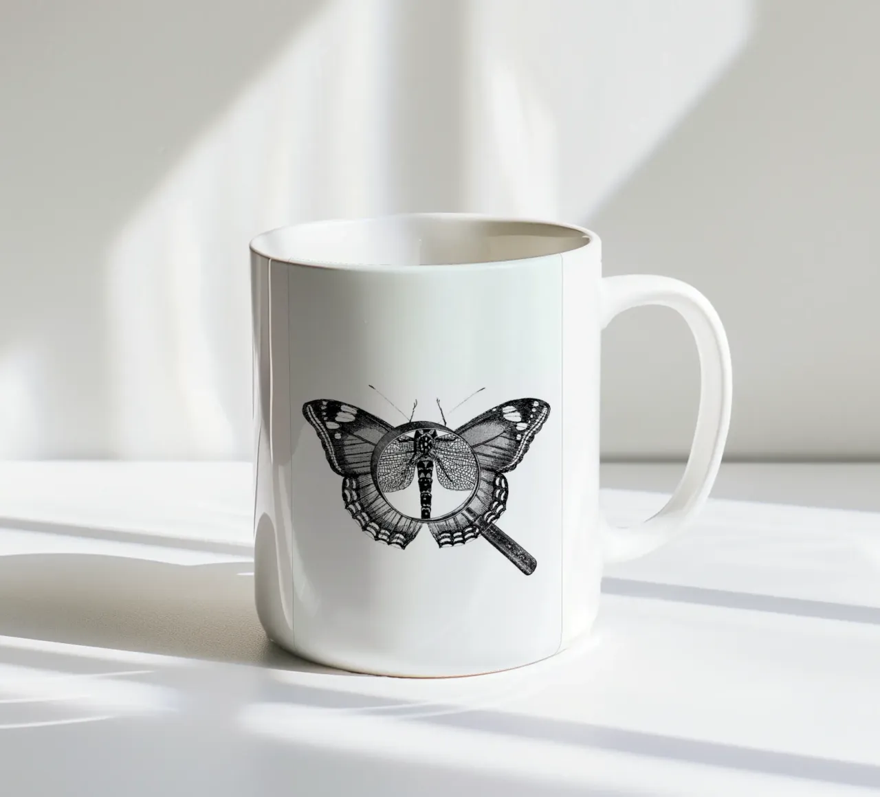 Loeping Good (Butterfly) tazza in ceramica da BlauMaschine