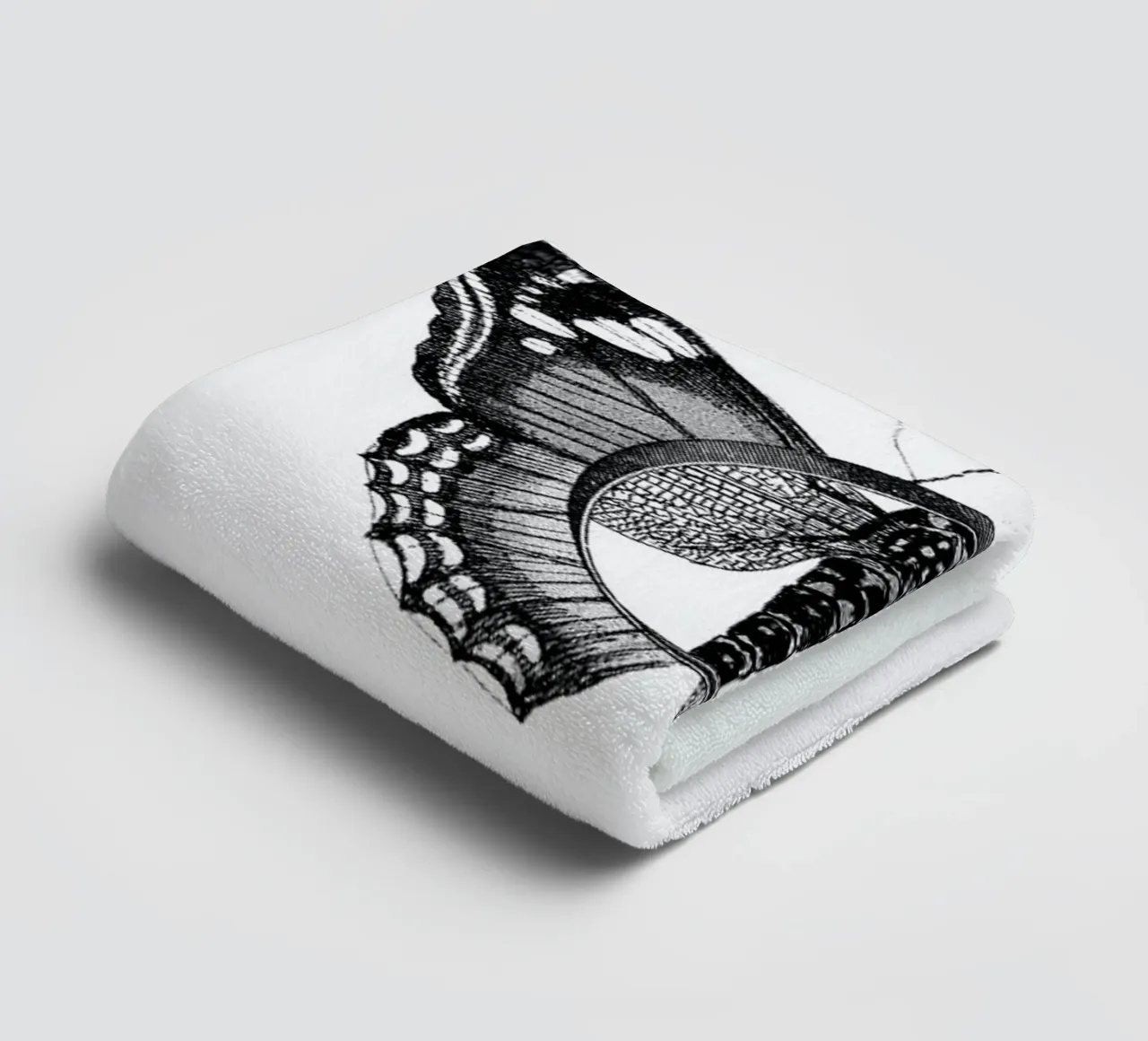 Loeping Good (Butterfly) asciugamano da bagno da BlauMaschine