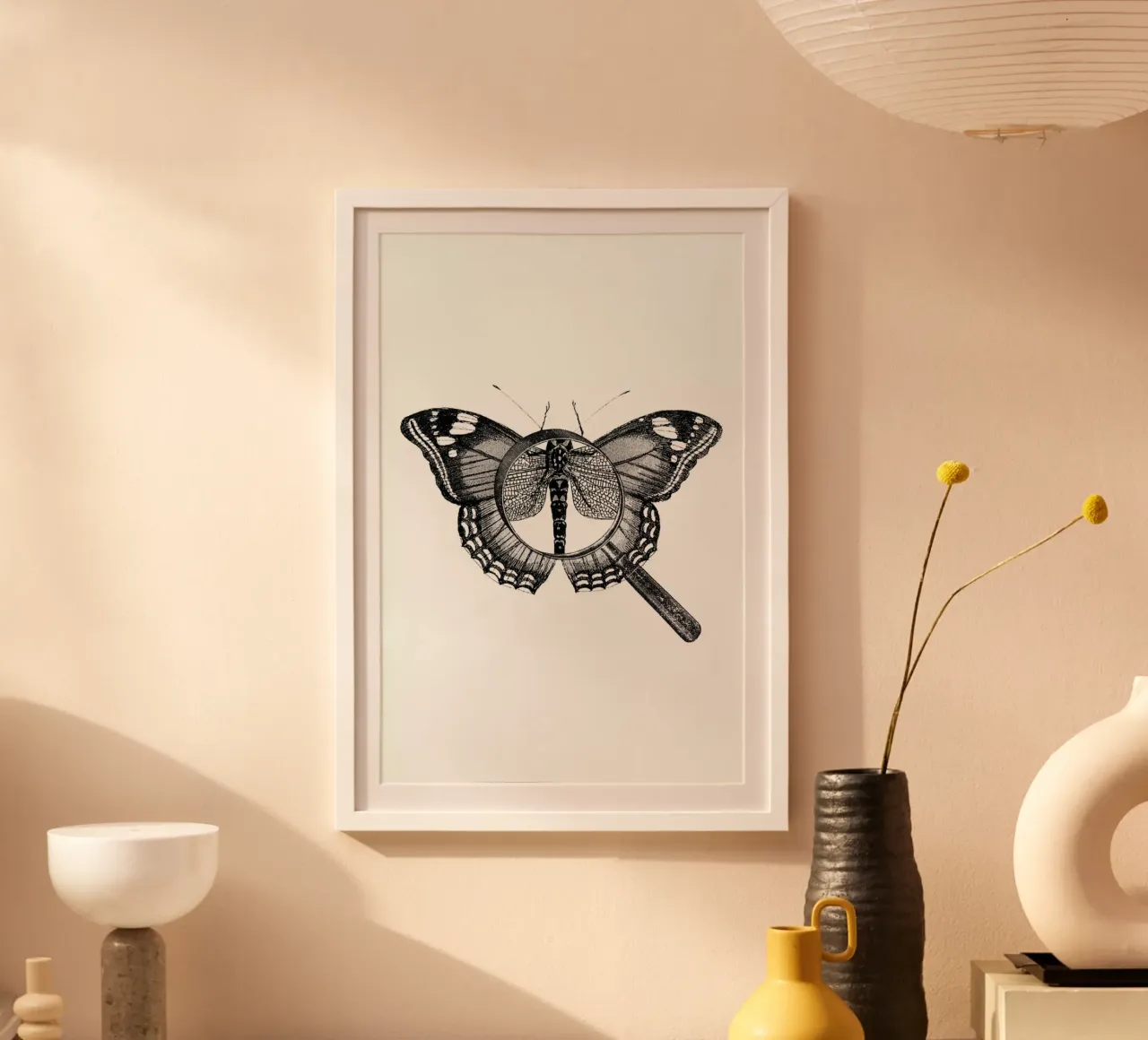 Loeping Good (Butterfly) carta hahnemühle da BlauMaschine