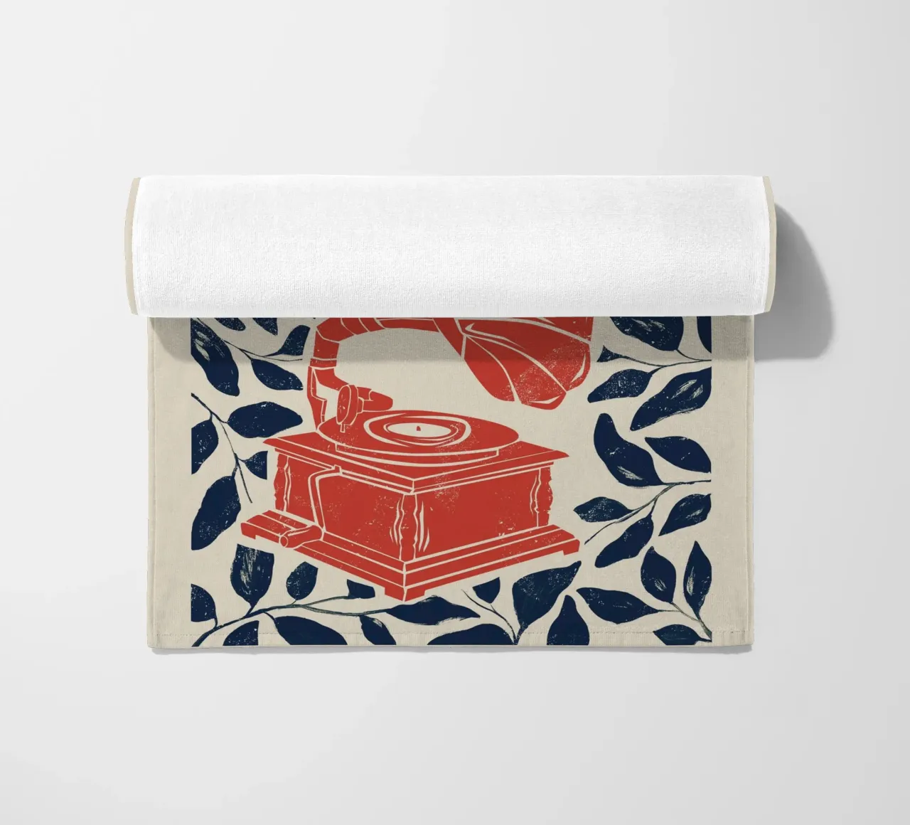 Grammofono telo mare da Indigo Rain