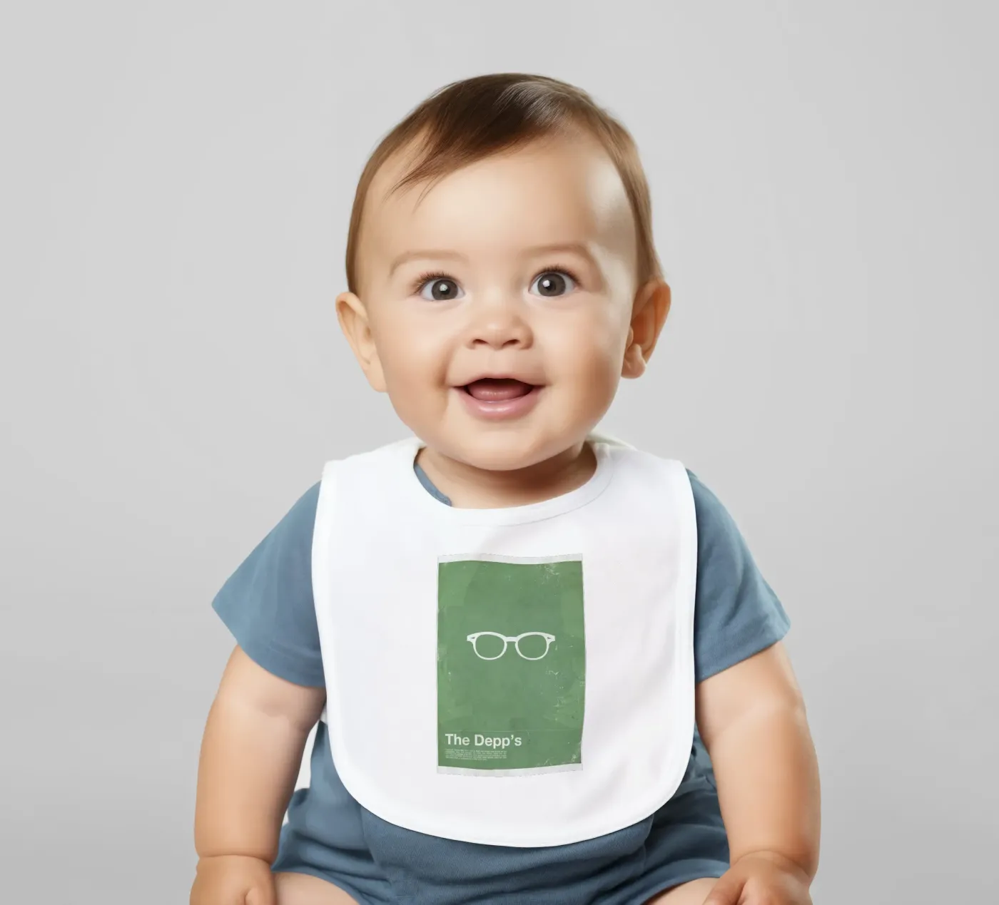 Framework Depp Babylätzchen von Moxy Creative House