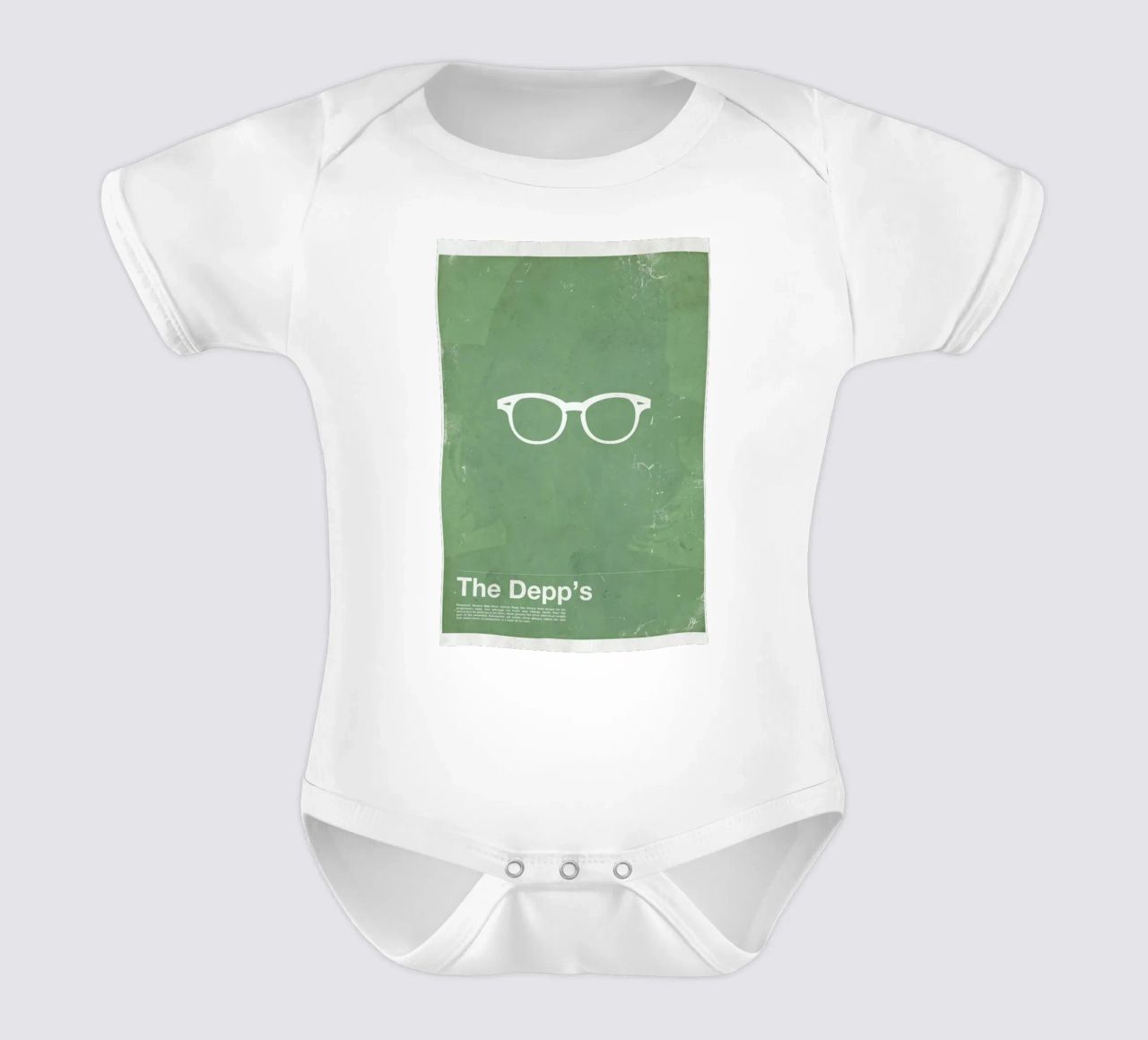 Framework Depp Kurzarm Babybody von Moxy Creative House