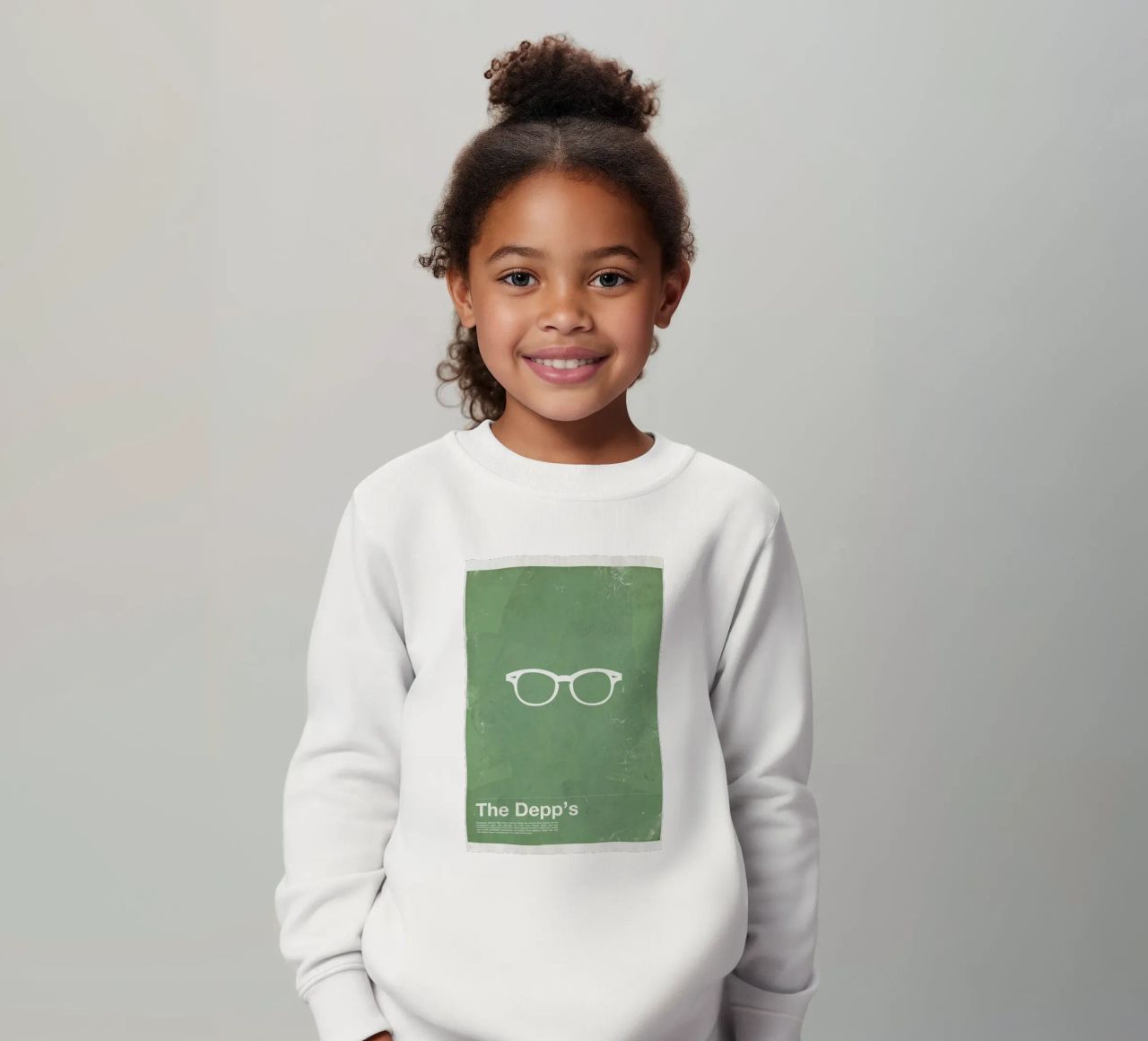Framework Depp felpa bambino da Moxy Creative House
