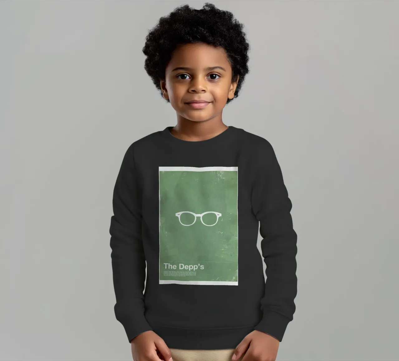 Framework Depp felpa bambino da Moxy Creative House