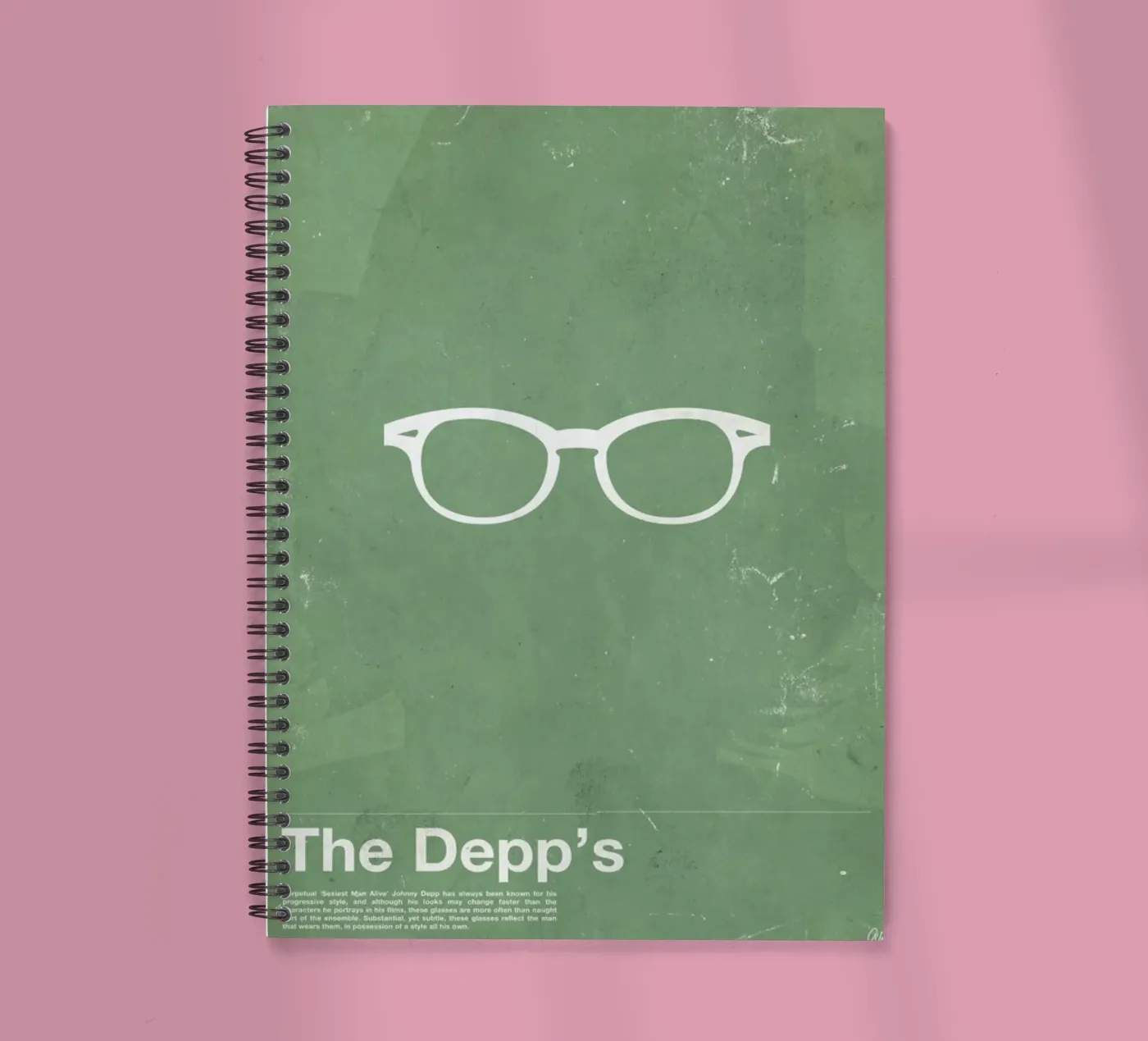 Framework Depp spiral notebook by Moxy Creative House