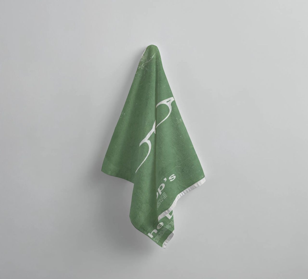 Framework Depp towel by Moxy Creative House