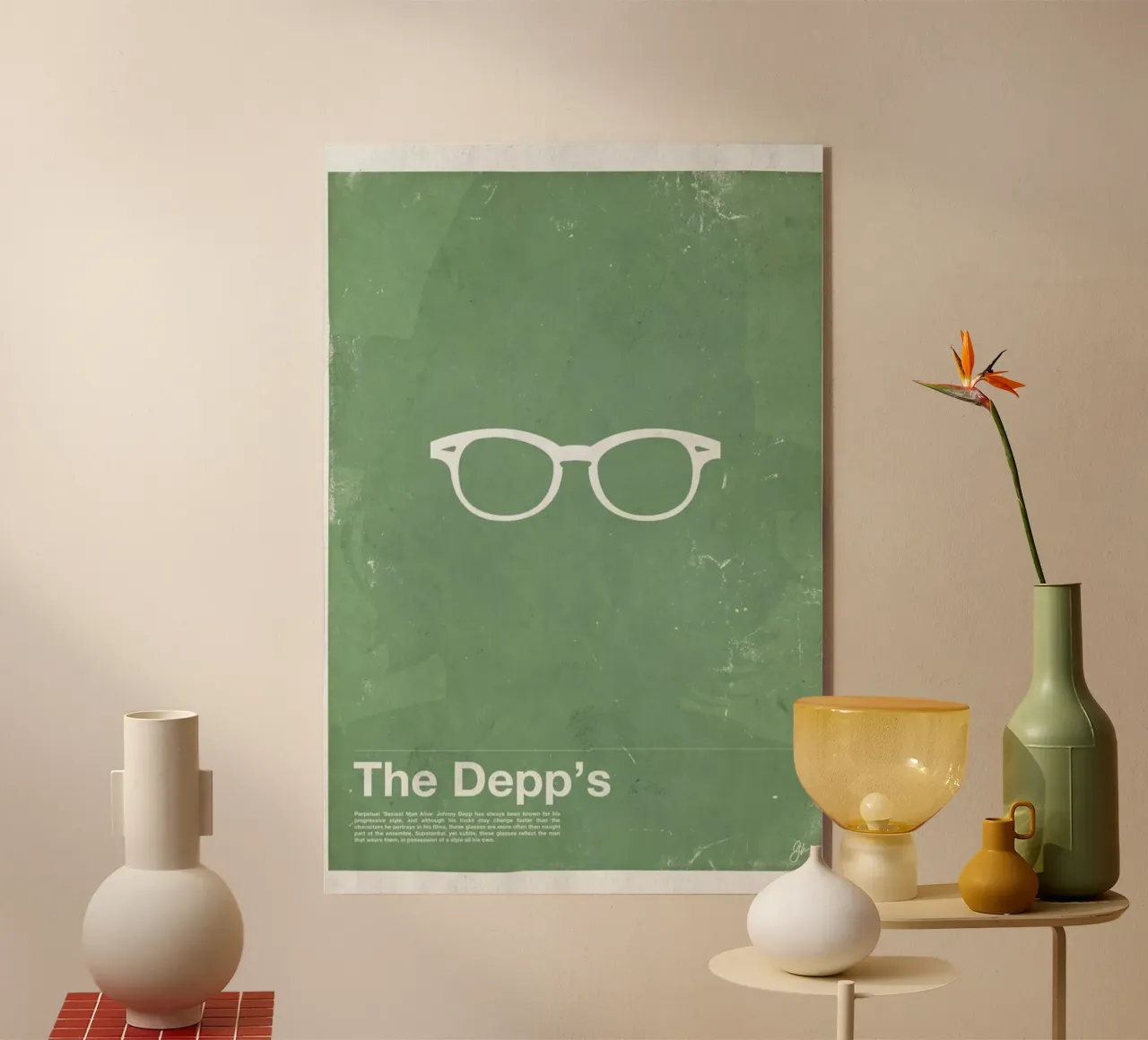 Framework Depp acrylic glass by Moxy Creative House