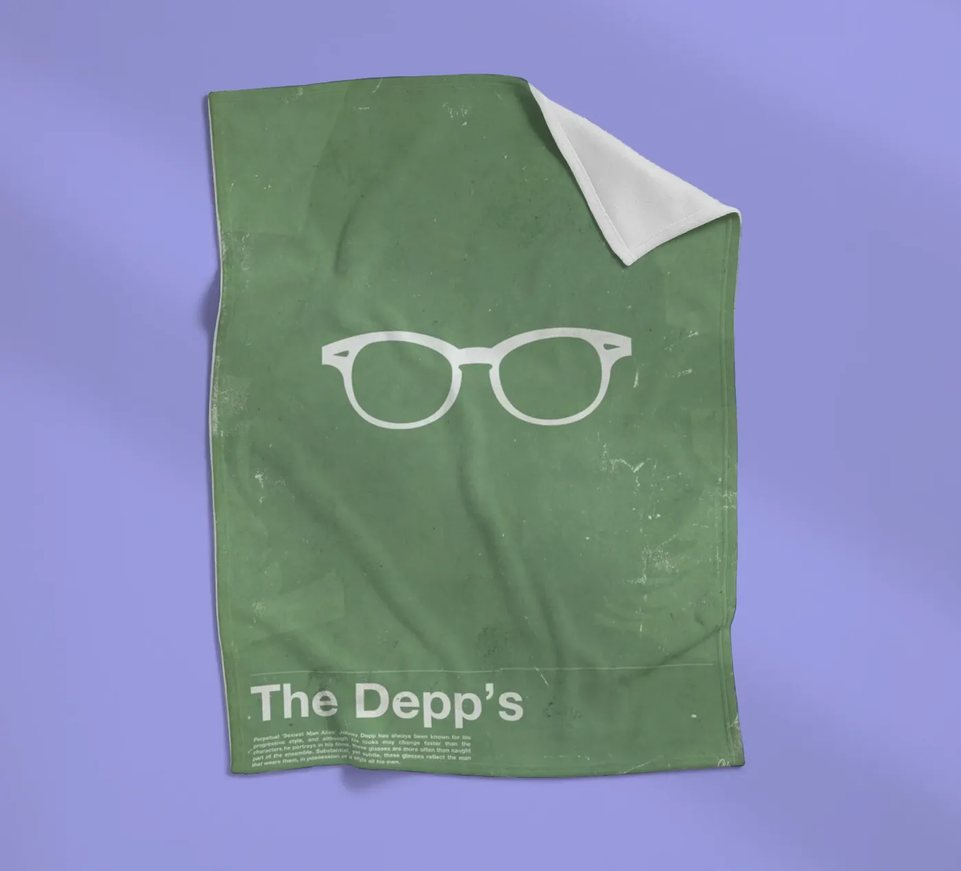 Framework Depp Fleecedecke von Moxy Creative House