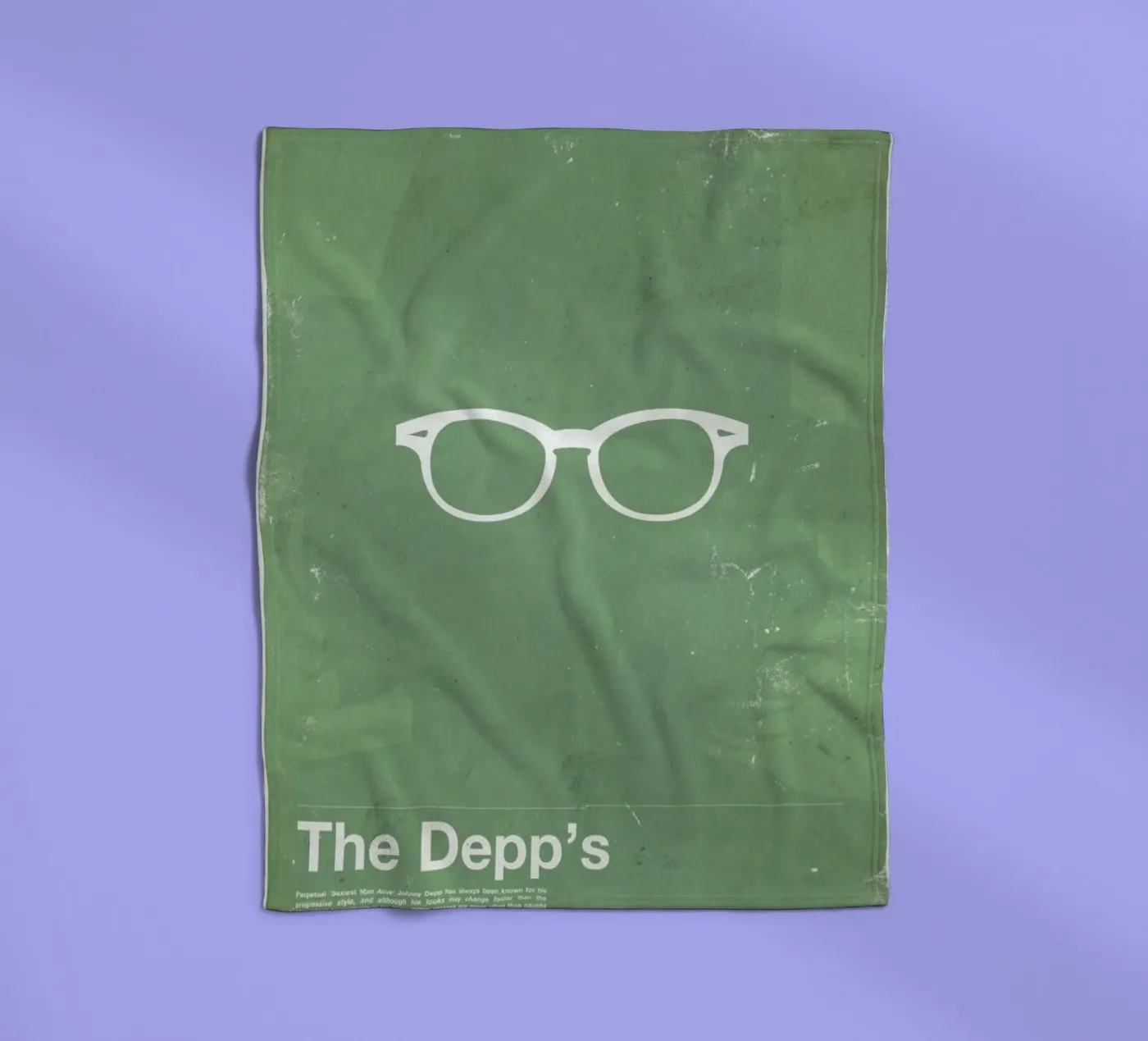 Framework Depp Fleecedecke von Moxy Creative House