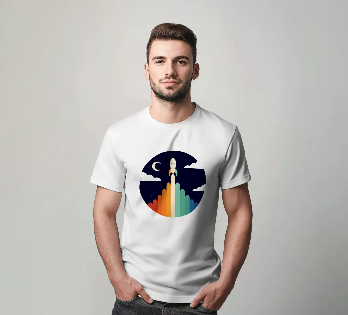 Su t-shirt da Andy Westface