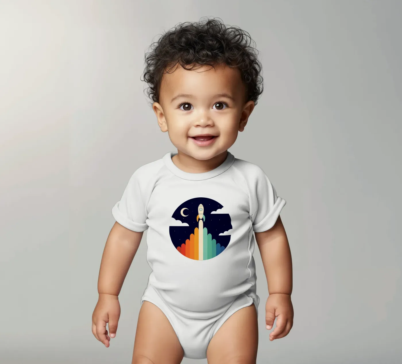 Haut de la page body bébé de Andy Westface