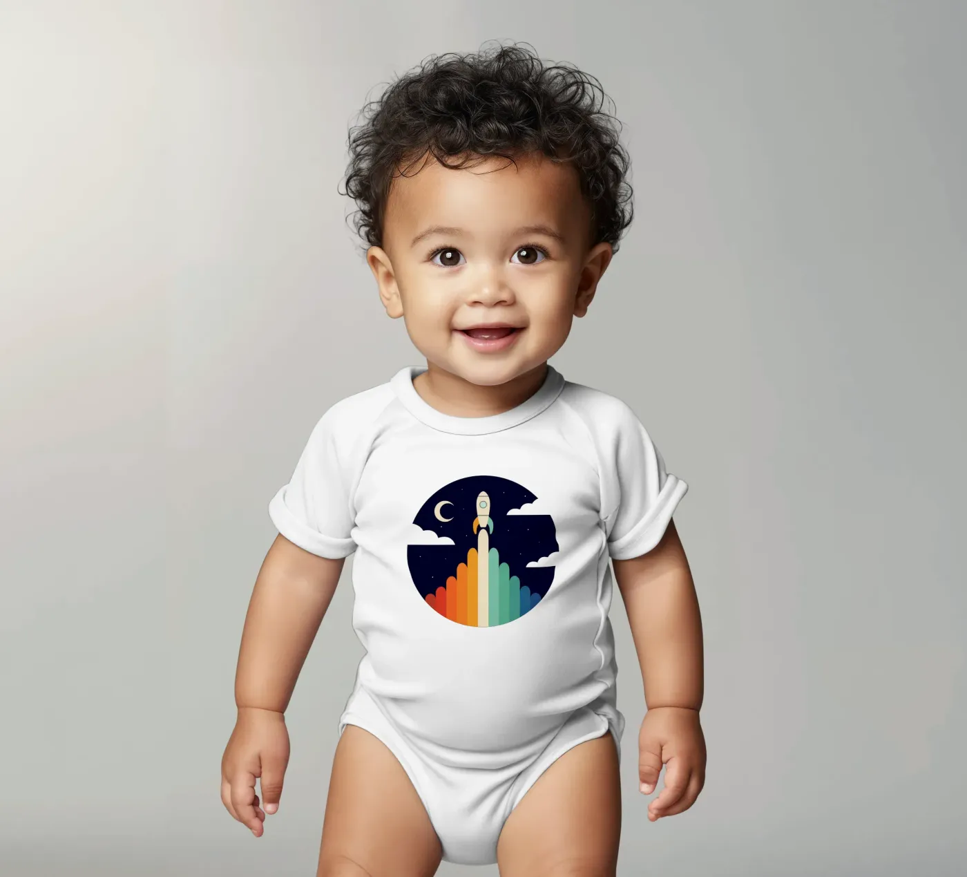 Haut de la page body bébé de Andy Westface