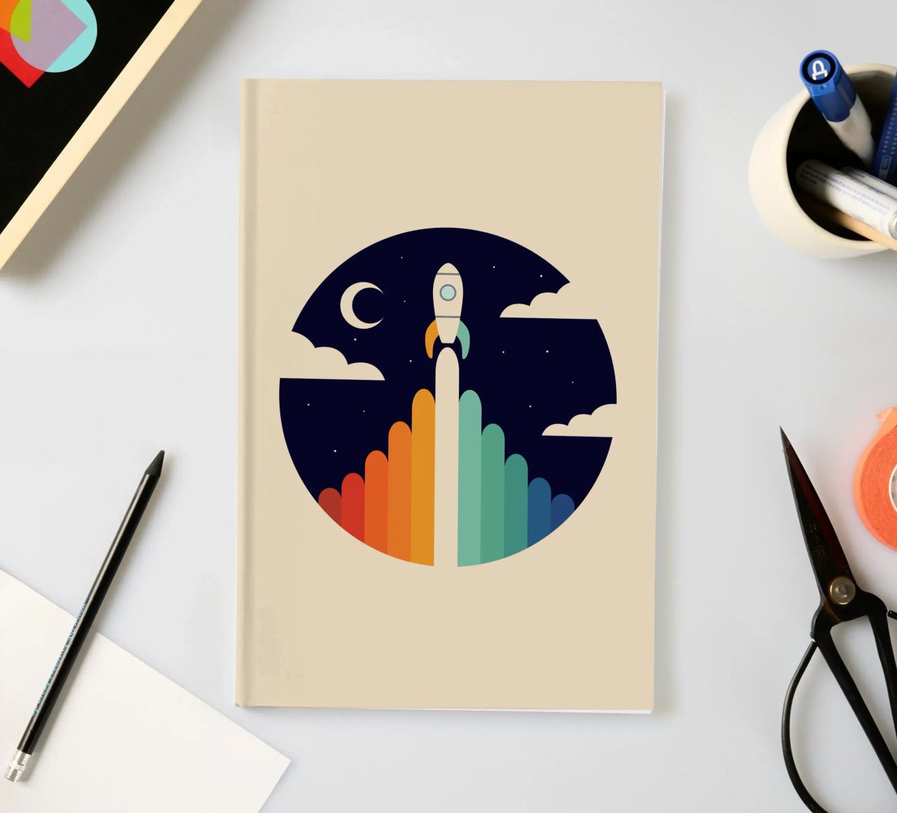 Up notebook by Andy Westface