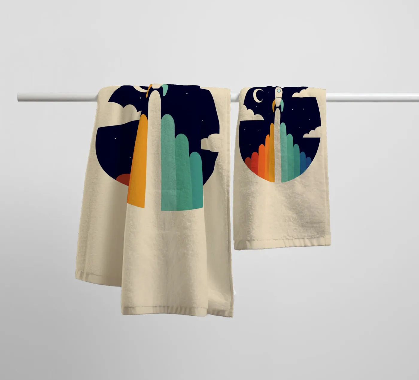 Up towel by Andy Westface