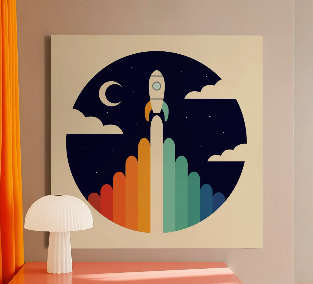 Up canvas by Andy Westface