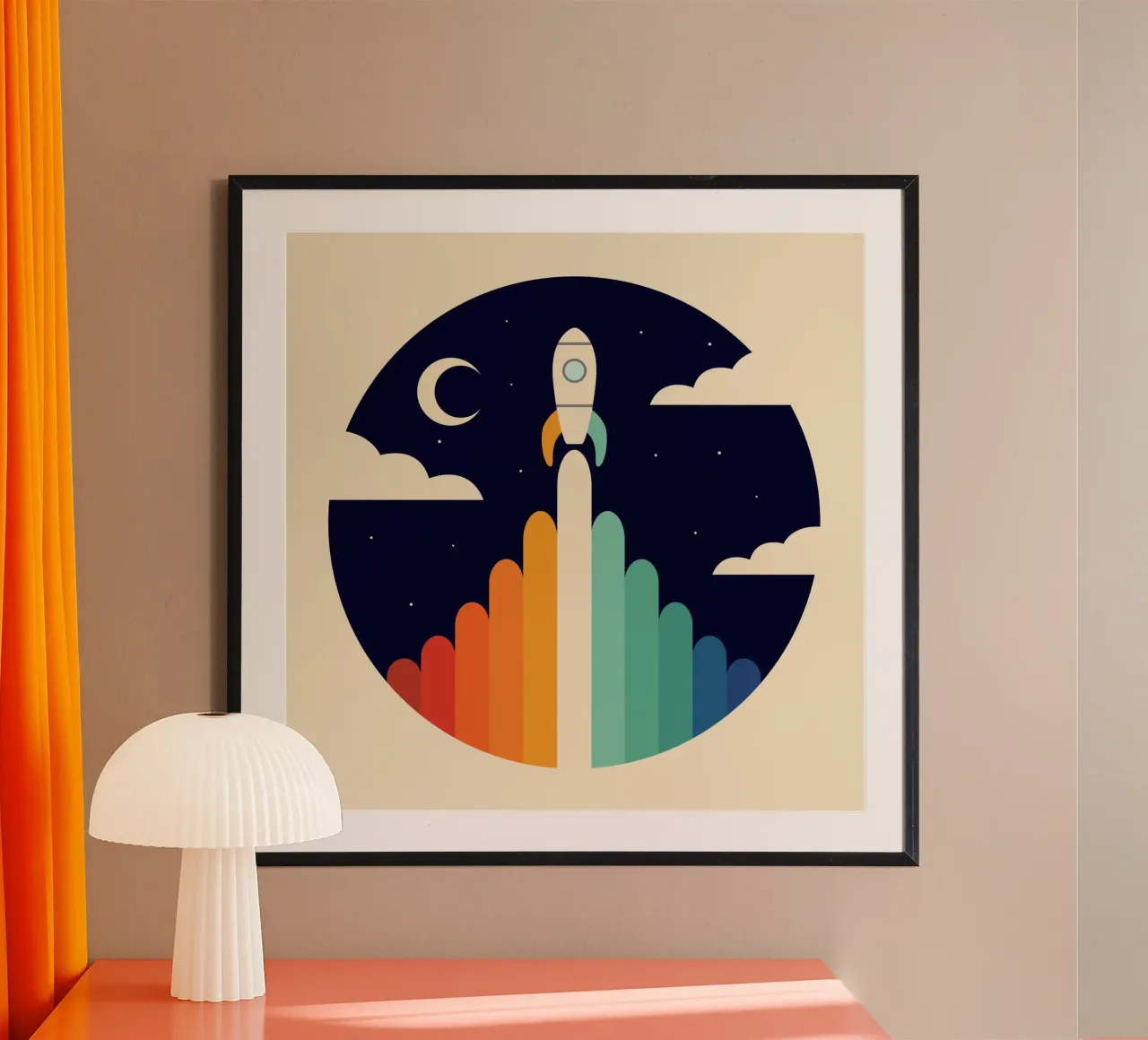 Nach oben Poster von Andy Westface