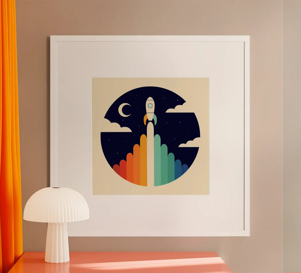 Nach oben Poster von Andy Westface