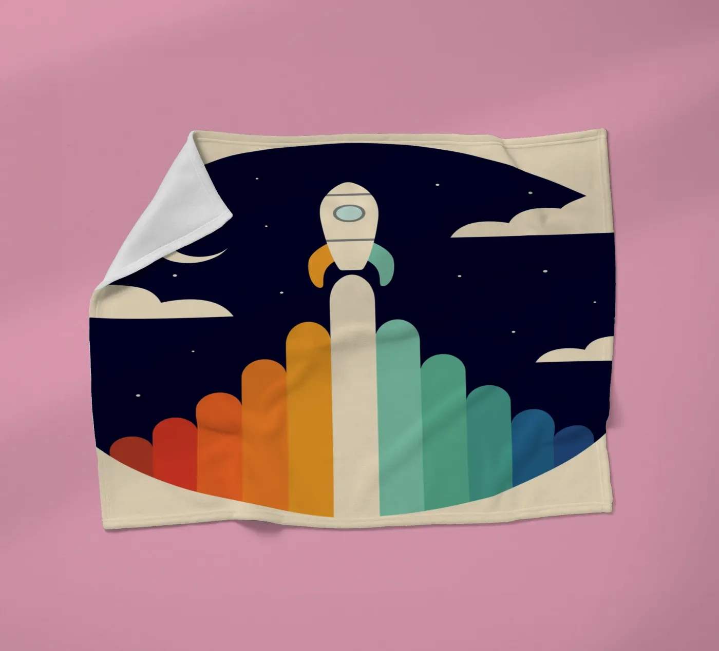 Up fleecedeken van Andy Westface