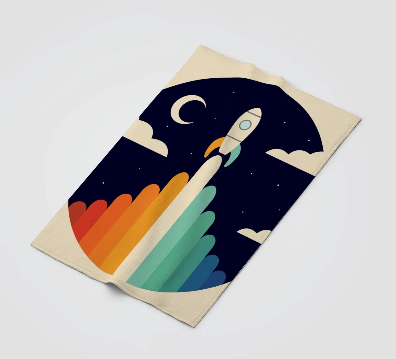 Up Fleecedecke von Andy Westface