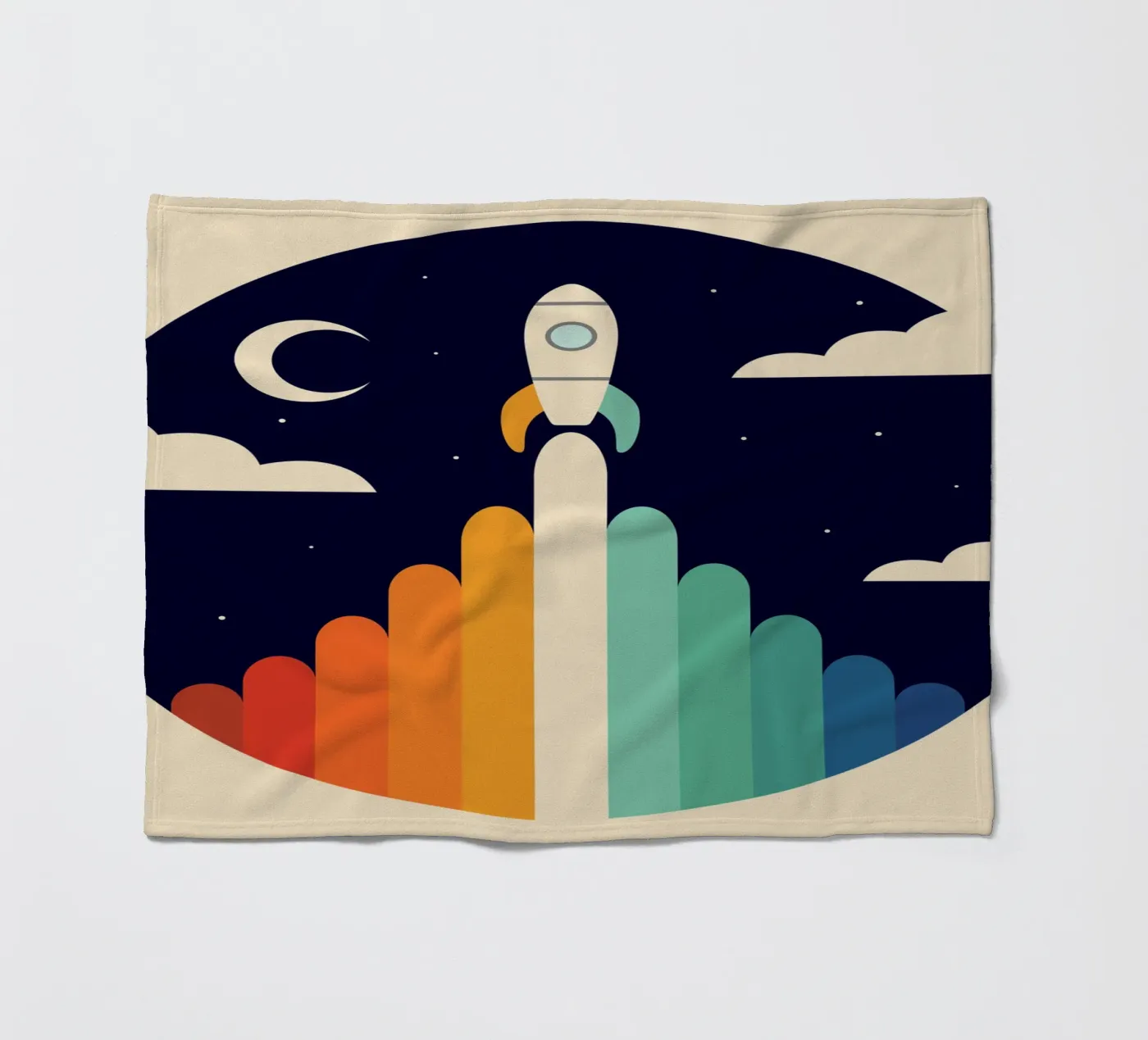 Up fleecedeken van Andy Westface