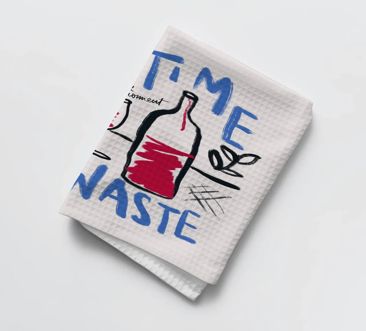 No Time to Waste canovaccio da cucina da Magnific