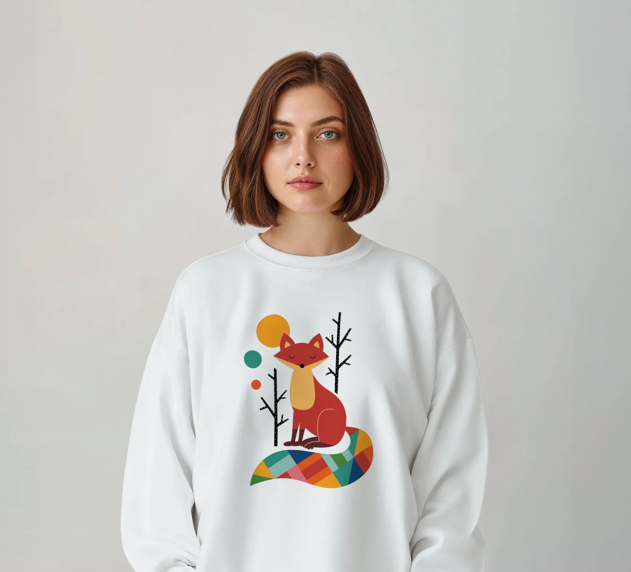 Zorro arco iris sudadera de Andy Westface