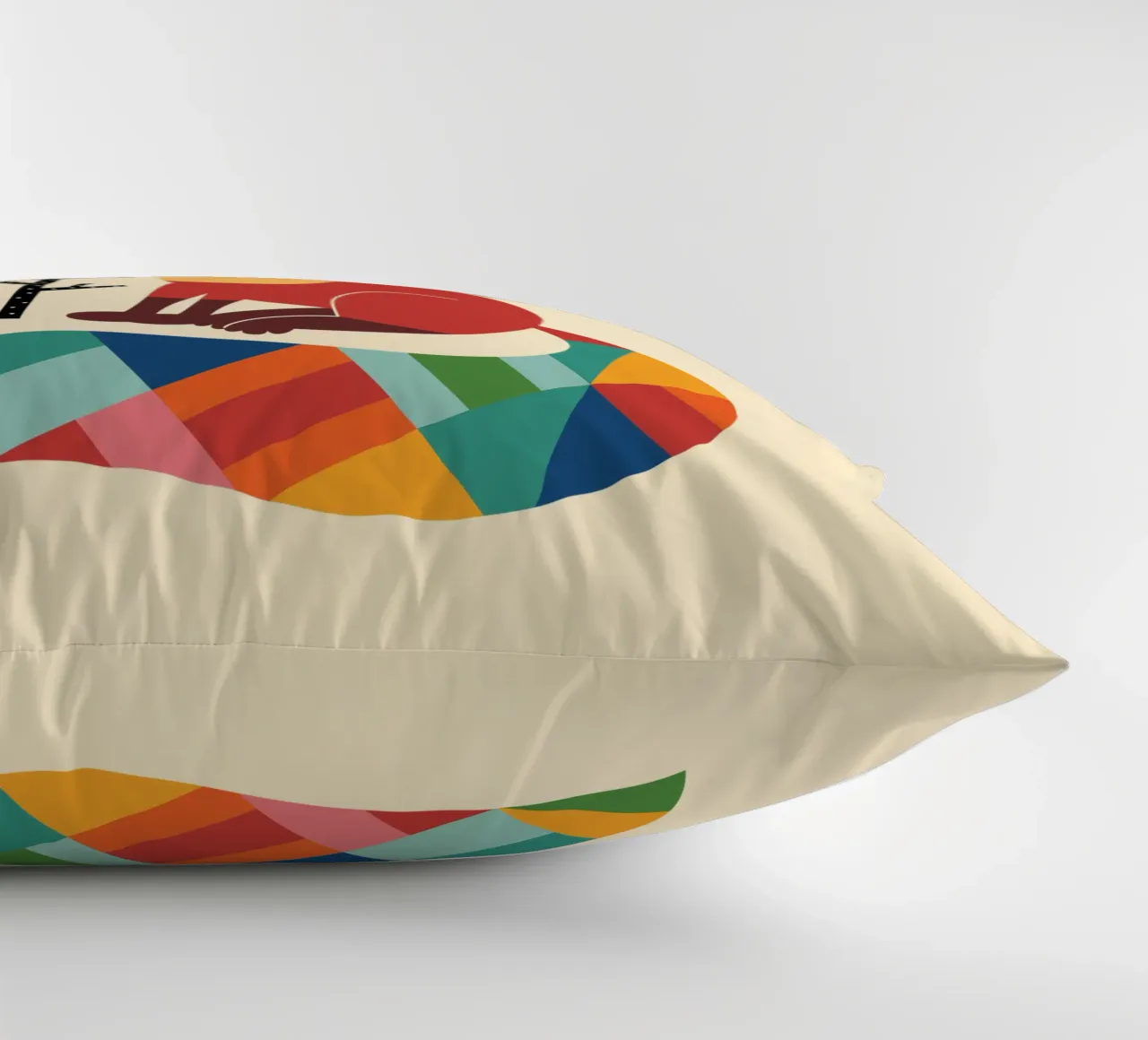 Volpe arcobaleno cuscino da Andy Westface