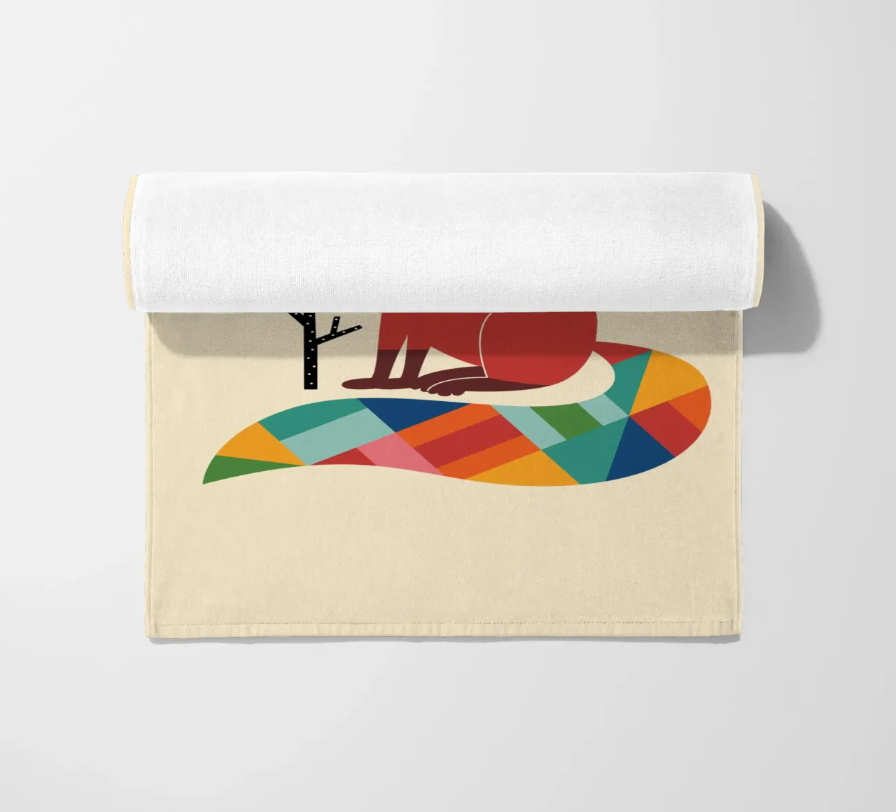 Volpe arcobaleno telo mare da Andy Westface