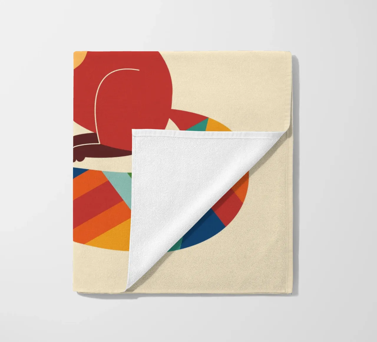 Volpe arcobaleno telo mare da Andy Westface