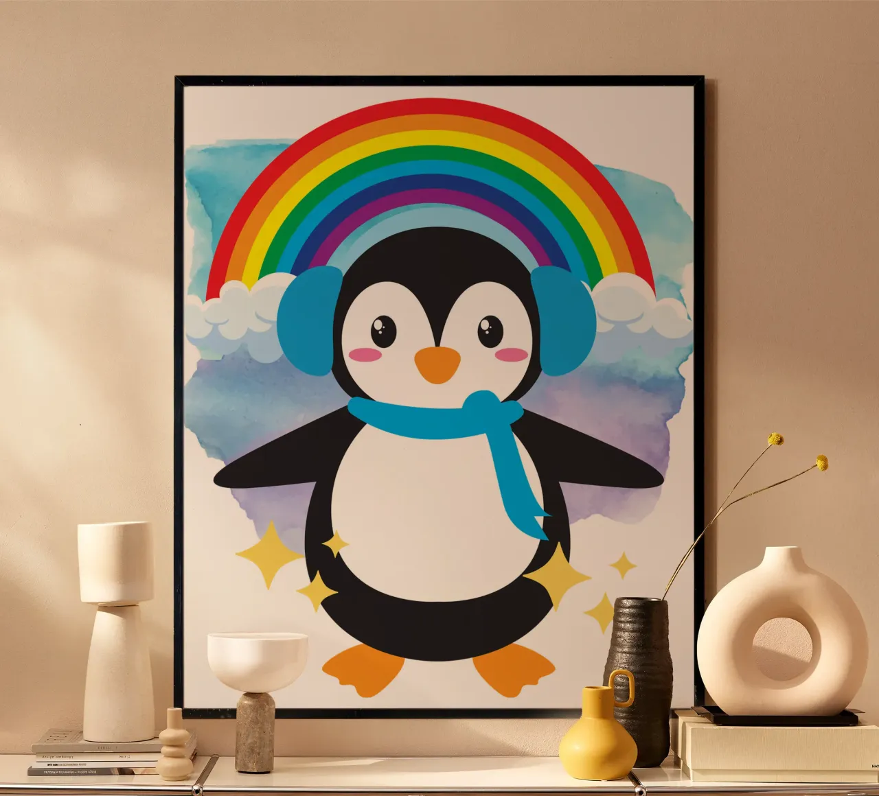 Un simpatico pinguino poster da yukihana