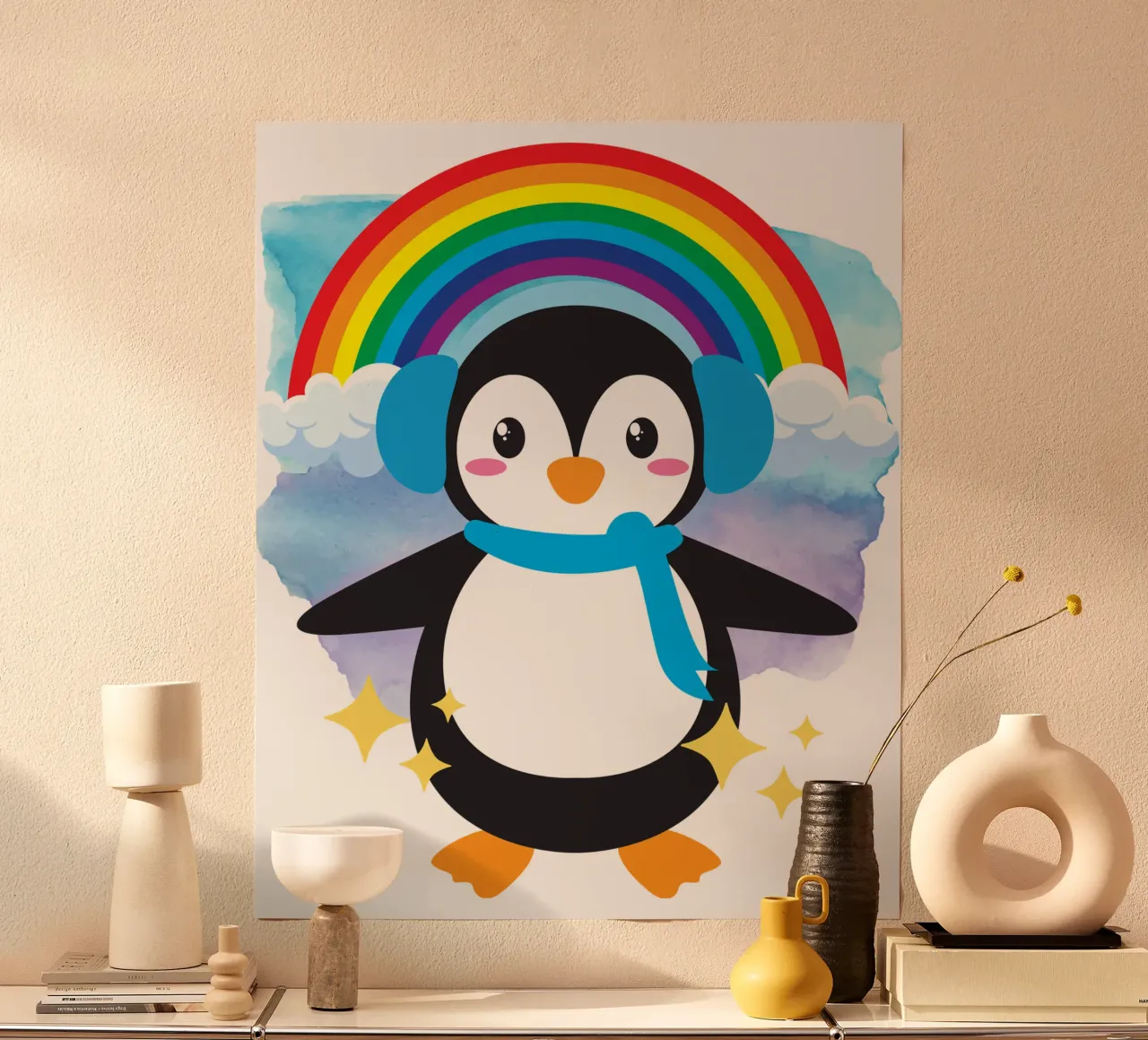 Un simpatico pinguino poster da yukihana