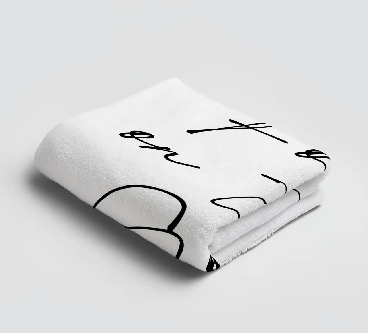 Focus on the Good towel by Magnific