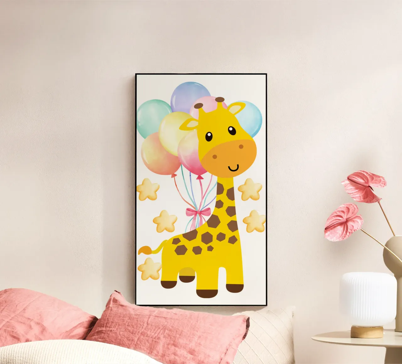 cute giraffe plexiglass da yukihana