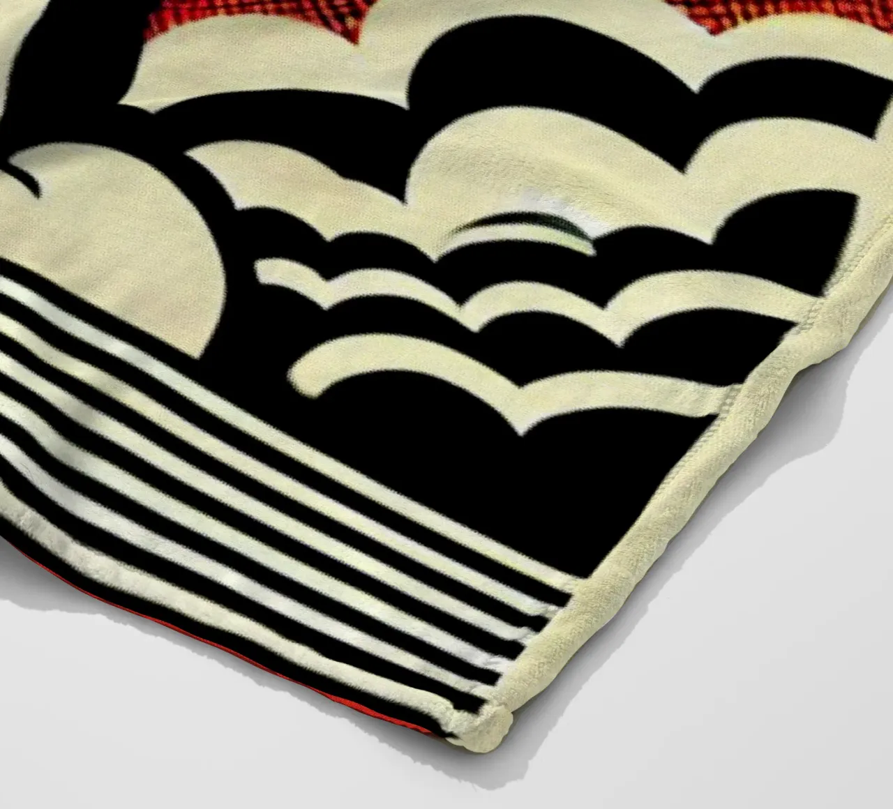 Navette spatiale - impression d'affiches vintage plaid polaire de posterprints-by-nomad