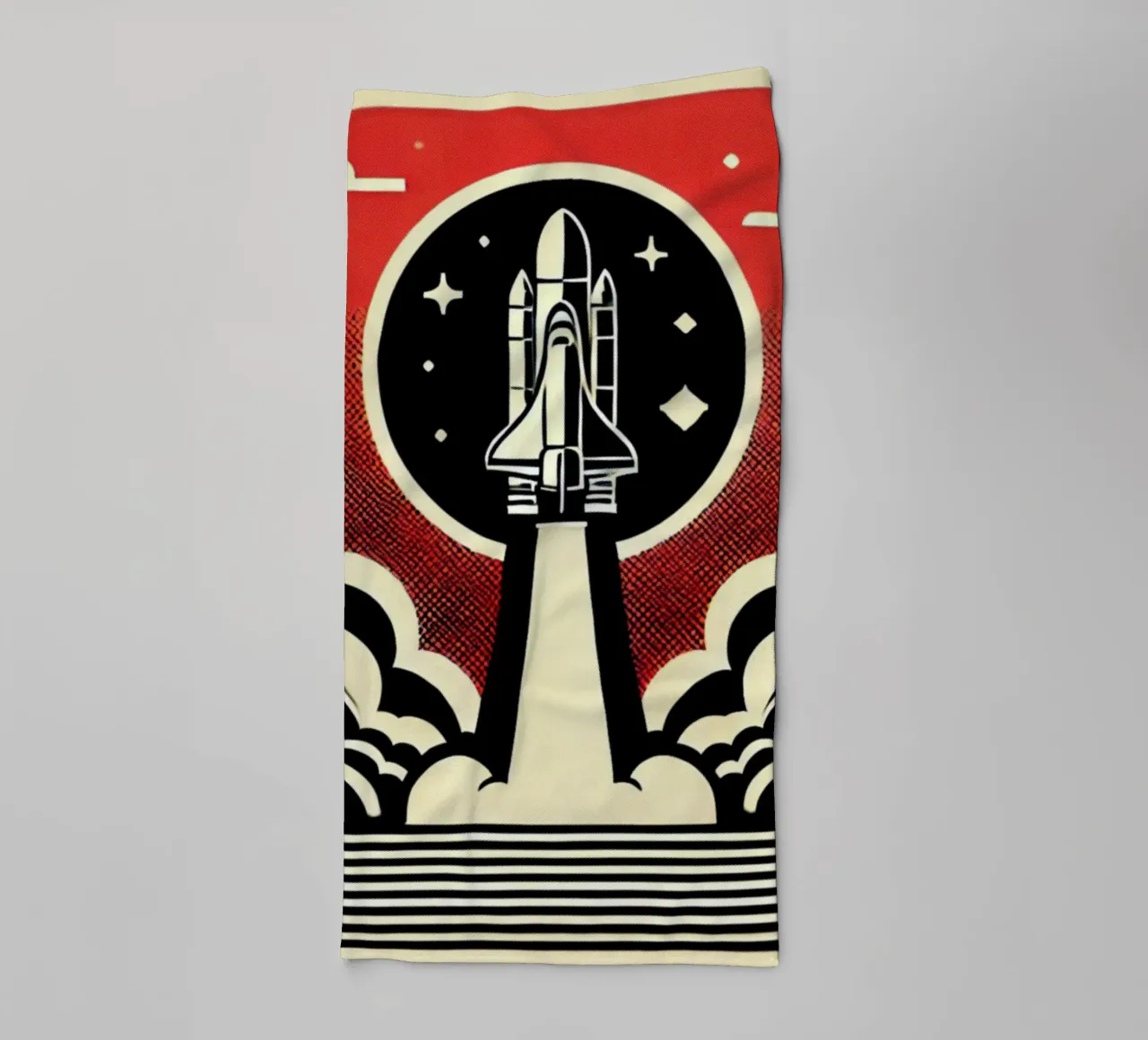 Navette spatiale - impression d'affiches vintage serviette de bain de posterprints-by-nomad