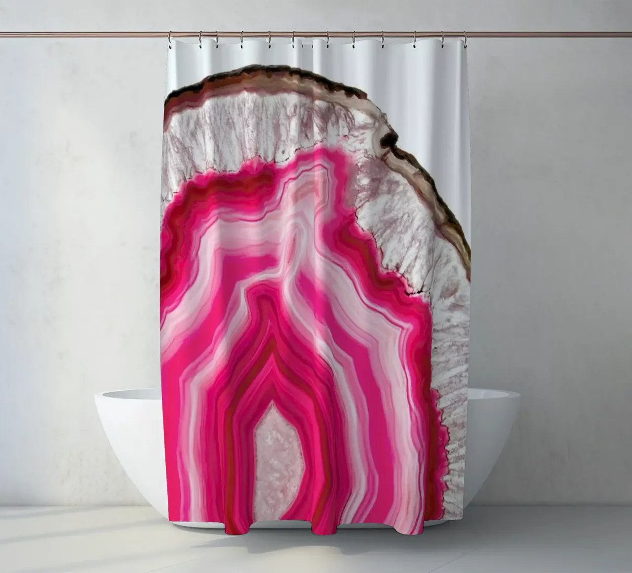 Translucent Agate tenda da doccia da cafelab