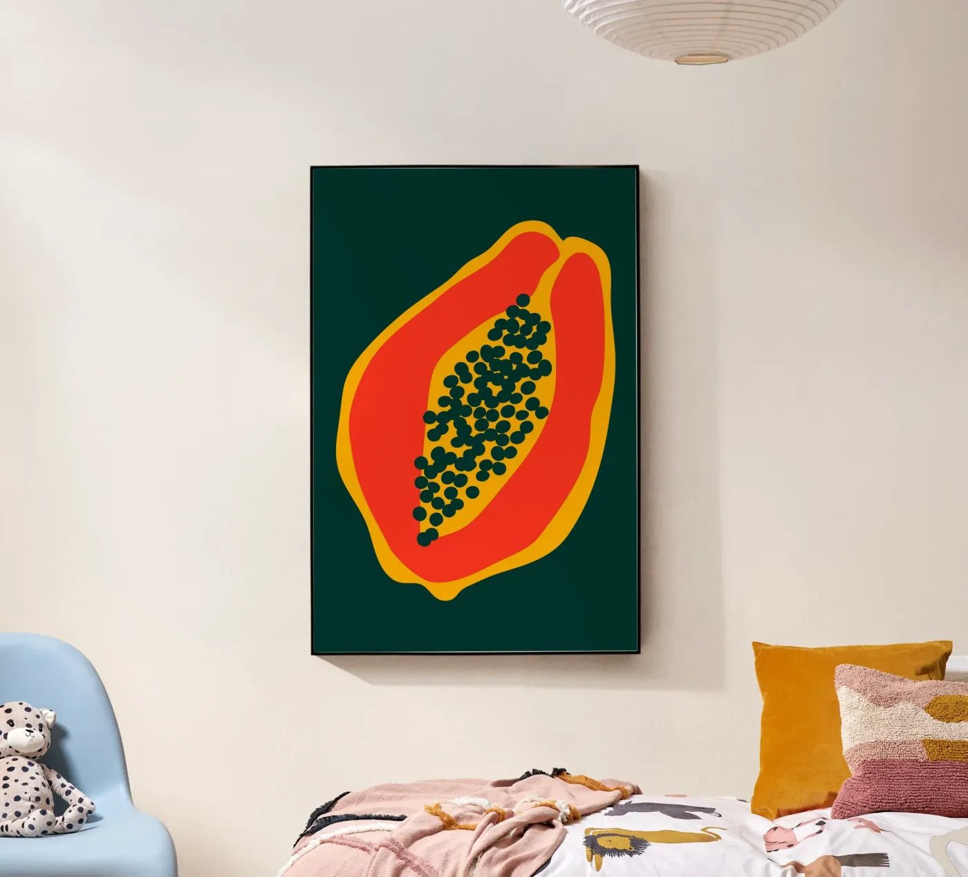 Tropical Papaya plexiglass da Mariery Young