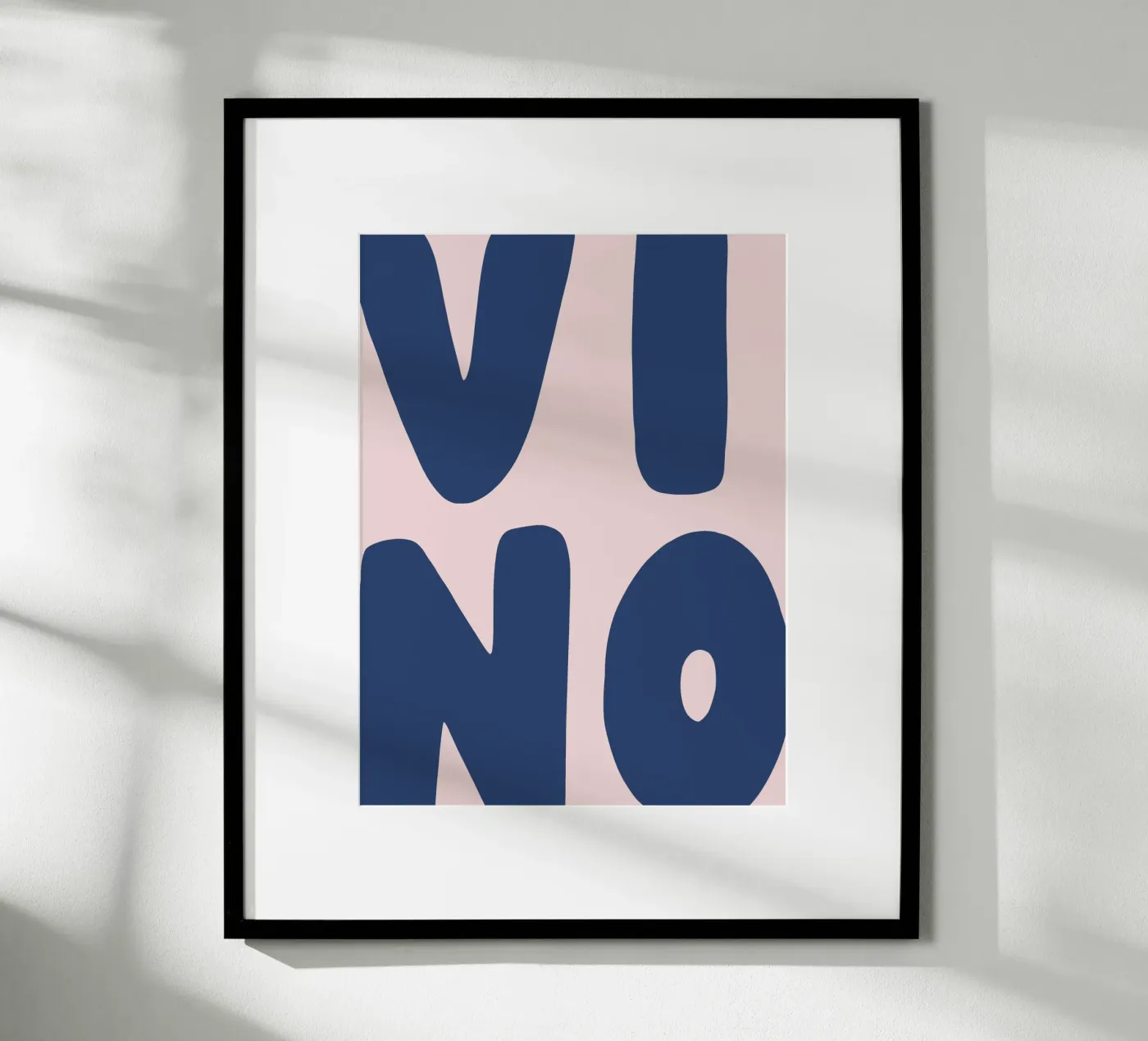 Vino poster by we line studio - art